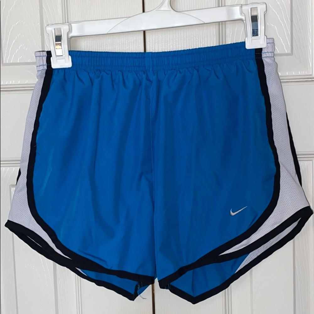 Blue nike shorts, great condition
